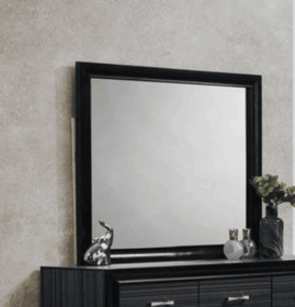 Naima Finish Mirror (Color: Black)